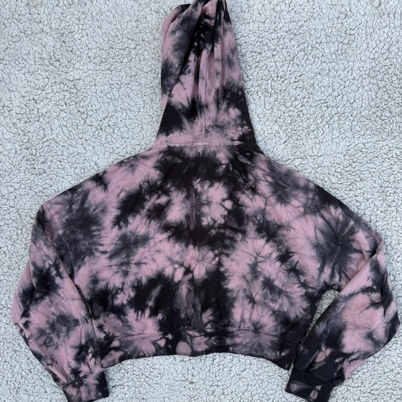 Young Fabulous & Broke Tie-Dye Hooded zip front jacket - Picture 4 of 5